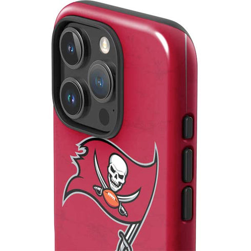 NFL Tampa Bay Buccaneers Distressed iPhone 16 Pro Impact Case